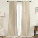 StangH 90 inches Velvet Curtains Stone Blue - Back Tab Light Blocking Super Soft Curtains for Kids/Nursery Light Blue Luxury Cozy Backdrops for Study Room/Office/Bedroom,W52 x L90