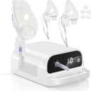 Pet Nebulizer for Dogs & Cats with LED Timer Display, Desktop Unit with Stable Output Design