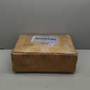 MeMoreCool Square Stuffed Pouf Ottoman Foot Rest, Floor Pouf Foot Stool with Foam Chunk Filling, Soft Stuffed Ottoman Footrest for Living Room, Dark Grey