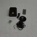 Party Lights Dj Disco Lights, Strobe Stage Light Sound Activated Laser Lights Projector with Remote Control for Parties Bar Birthday Wedding Holiday Event Live Show Xmas Decorations Lights (BLACK 01)