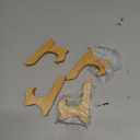 Tatuo 4 Packs Wooden Display Stand Decorative Plate Stands for Display Picture Frame Holder Easels(Wood,4 Inch)