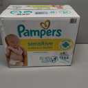 Pampers Sensitive Baby Wipes, Water Based, Clinically Proven, Hypoallergenic, and Unscented for Babies, 1344 Wipes Total (16 Flip-Top Packs) 
