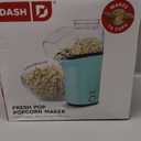 DASH Fresh Pop Popcorn Maker - Oil-Free, Air Popcorn Popper - With Measuring Cup & Recipe Guide - Perfect for Movie Nights - 16 Cups, Aqua