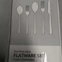 KINGSTONE Gold Silverware Set, 40-Piece Forged Flatware Set Cutlery Set Premium Stainless Steel, Service for 8, for Kitchen, Home, Wedding, Party, Mirror Polished Dishwasher Safe