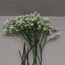 Pusuny Baby Breath Artificial Flowers, 6 Pcs Gypsophila Faux White Flowers Fake Baby Breath Real Touch Flowers Bouquets for Bride Wedding Decorations Party Floral Arrangements DIY (White)