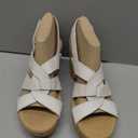 Clarks Women's Giselle Beach Sandals size 10 M (White)