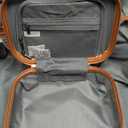 Kono 4 Piece Luggage Sets Expandable (only 28") with Spinner Wheels TSA Lock Lightweight PC+ABS Hardside Travel Rolling Suitcases 20in 24in 28in Carry on and 12in Mini Cosmetic Case Cream White