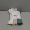 Muslin Swaddle Blankets for Newborn, 3 Pack Breathable Soft Receiving Blanket, Large 38 x 40 inches Swaddle Wrap Burping Clothes, Essentials Infant Shower Items, Toddler Gift (Bright Colors)