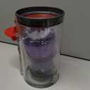 Upgraded Canister Compatible with Dyson V11 V15 SV14 SV15 SV22 Vacuum Cleaner Dust Bin, for Bin Part no. 970050-01 and Part no. 965443-01 with HEPA Filter