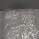 LIBERECOO Oval Clear Fitted Vinyl Tablecloth - Fits 48 x 72 Inch Oval Tables Only - Heavy Duty Elasticized Table Cover Elastic Edged Plastic Tablecloths Protector