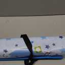 PerKoop Extra Large Baby Gift Bag 20 x 16 Inch Blue Giant Reusable Jumbo Non Woven Fabric Gift Bag for Baby Shower Boy with Handles for Birthday Party