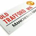 Manchester United Street Sign (40cm x 18cm) - One Size