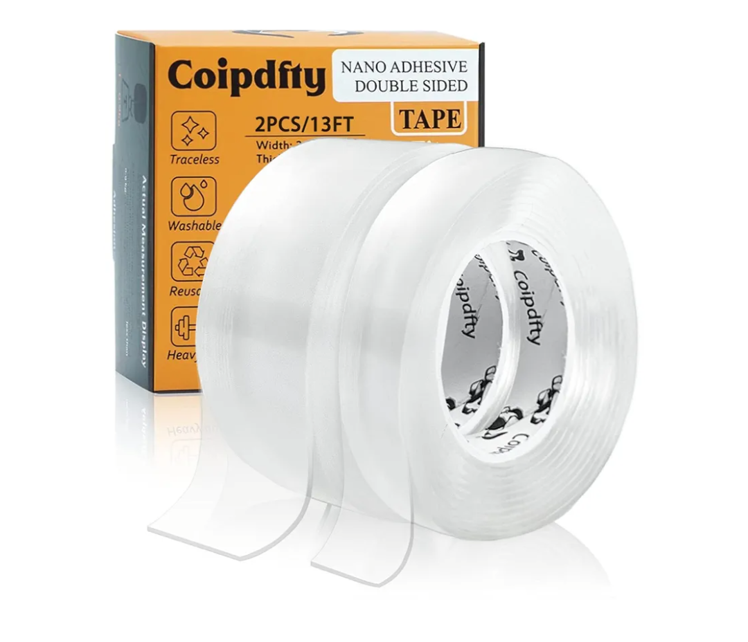 Double Sided Tape for Walls Removable Poster Tape Mount Tape Heavy Duty Sticky Tape for Wall Hanging Adhesive Tape