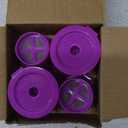 Reusable K Cups for Keurig K Supreme, K Supreme Plus, K Slim, K-Duo Gen2, K-Brew Chill with MultiStream Technology, 4 Pack K Cup Coffee Filters - Purple