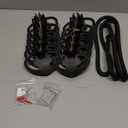 Perfect Curve Cap Rack System 36 Baseball Cap Organizer (12 clips hold up to 36 caps, Black)