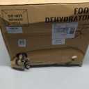 Food Dehydrator, 650W Powerful Fruit Dryer Machine with Adjustable Timer & Temperature, 8 Stainless Steel Trays, Quiet Operation, for Jerky, Fruits, Herbs, Dog Treats