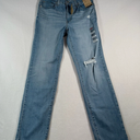 Levis Jeans Womens 31 Blue 724 High Rise Straight Stretch NWT