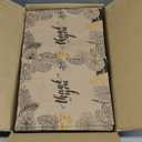 Reli. Paper Bags | 110 Pcs Bulk | 8"x4.5"x10.25" | Paper Thank You Bags | Brown Kraft Handles | Printed Small Thank You Giftbag for Guests | Gifts, Wedding, Merchandise, Business