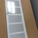 30x8 Return Air Grille(Duct Opening Size),Air Return Vent Cover,Flat Vent Cover,Rejillas De Aire Acondicionado para Casa,Return Air Grilles,Outer Dimensions:31.75"Wx9.75"H(30"W x 8"H, Duct Opening)