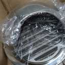 6'' Exhaust Vent Dryer Vent, Hon&Guan Exhaust Vent Soffit Vent 6 Inch Stainless Steel Wall Vent for HVAC System.