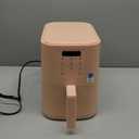 bella 4Qt Slim Air Fryer, Fits-anywhere Kitchenware, EverGood Ceramic Nonstick Coating, Adjustable Temperature, 6 Preset Cooking Options, 60 Min Auto Shutoff w Audible Tone, 3.3lb Capacity, Blossom