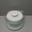 Glass Smart Cat Water Fountain,Filterless Pet Water Fountain No Filter,Ultra Silent Cat Fountains,Separation Design