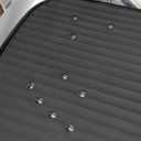 Vibration Plate Exercise Machine Weight Loss, Whole Body Vibration Plate for Lymphatic Drainage, 180 Adjustable Speeds Vibrating Plate Fitness Platform for Women Men (Navy Blue)