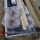 Feonase Queen Size Lift Up Storage Bed Frame, Velvet Upholstered Platform Bed Frame with Wingback Headboard, Hydraulic Storage, No Box Spring Needed, White