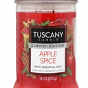 Tuscany® Limited Edition Apple Spice Scented Jar Candle