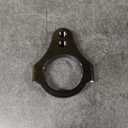 41mm CNC Aluminum Motorcycle Fork Tube Brackets Steering Damper Frame Mounting Clamp Foot Fixer Hardware Parts Stabilizer Universal(Modification)