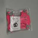 Cat Harness and Leash Set for Walking Escape Proof for Small Large cat Kitten Harness with ID tag Pocket (Pink,S)