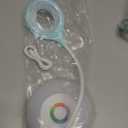 mafiti LED Desk Lamp Cordless Rechargeable Battery Operated Table Light Adjustable Gooseneck Dimmable Touch Control Color Changing RGB Eye-Caring Base Night Light for Kids with USB Charging Cable