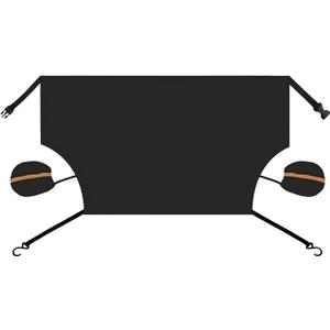 Car Windshield Snow Cover, Waterproof Front Windshield Protector Ice and Snow Shield, Multi-Purpose Oxford Front Windscreen Cover Protects Against Frost Water UV Rays