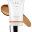 4-in-1 Tinted Moisturizer With SPF 20 - Hydrating Face Moisturizer, Primer, & Foundation With Shea Butter, Aloe Vera & Vitamin B3 - Vegan Friendly - Free of Paraben, Gluten & BPA (Warm Sand)