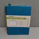 POPRUN Monthly Planner 2026-2027 (Medium 6.5" x 8.5") 18 Months Calendar Book(Jan 2026 - Jun 2027) - 4 Pages per Month with Expense & Notes, Stair-like tabs, Leather Cover, Sunday Star-Pacific Green