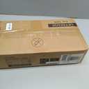 SONGMICS Cabinet Organizer Shelf, Set of 2 Kitchen Counter Shelves, Kitchen Storage, Spice Rack, Stackable, Expandable, Metal and Engineered Wood, Ink Black and Heather Greige UKCS020X02