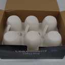 Urbanstrive 16 oz Large Coffee Mugs Set of 6 Ceramic Coffee Mug White Coffee Cups Tea Cups Idea Gift for Women Men House Warming Gifts New Home Office, White 6 Pack (White)