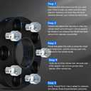 ECCPP 2PCS 1" 5 Lug Hubcentric Wheel Spacers 5x4.5 to 5x4.5 5x114.3mm Fits for 2016-2022 for Nissan Rogue | 2021-2021 for Nissan Rogue Sport |2007-2022 for Nissan Sentra
