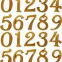 Mailbox Numbers 2 Inch, Self-Stick House Door Address Number Stickers for Aprtment Office Home Room, Waterproof and Durable.(Gold, 2" - Set of 20)