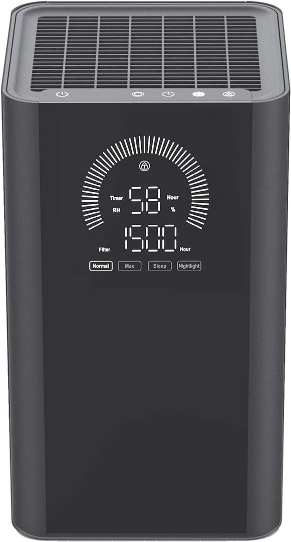 13 True HEPA Filter Remove 99.97% Smoke, Wildfire Particles, Dust, Odor 