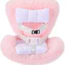 Car Seat for 17cm Dolls Seats for Accessories Car Ornament for Blind Box Doll Fans, Collectors(Pink)