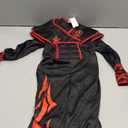 Spooktacular Creations Ninja Costume Kids, Muscle Ninja Deluxe , Toddler Unisex Kungfu Halloween Costumes , Red, 3T (Suit Only)