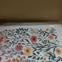 BINCUE Neutral Framed Wildflower Wall Art Set of 3 Colorful Floral Wall Decor Vintage Flower Art Prints Set of 3 for Living Room Bedroom Bathroom 16x24 Inches