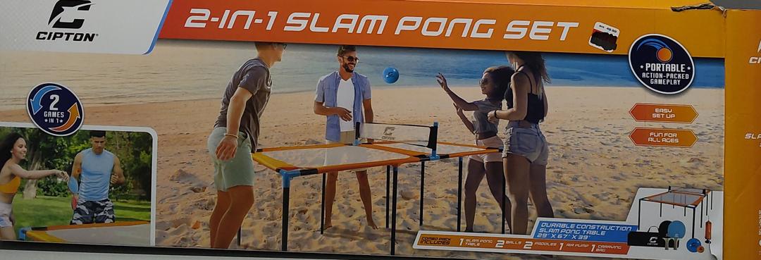 2 In One Slam Pong Set CIPTON