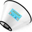 GLADOG Soft Dog Cone Collar, XL Flexible Plastic Cone for Dogs After Surgery, Dog Recovery Collar, Adjustable E-Collar for Large/Medium/Small Dogs Cat, Comfy Elizabethan Collar