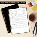 Weekly Appointment Planner with Hourly Schedule,Priorities & Habit Tracker Organizer,7.5"10" for Office,School,Family