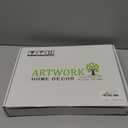 PHOPAGO Boho Wall Art Minimalist Bohemain Framed Wall Art Abstract Mid Century Prints Decor for Kitchen Bathroom - 11x14in Natural Framed