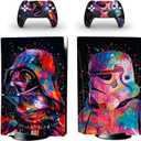UOPTR Vinyl Sticker Decal Skin Cover for PS5 Playstation 5 Console Controllers Disk Edition