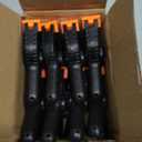 RELBRO Spring Clamps, 4.5 Inch Large Plastic Clips for Balloon Arch Backdrop Craft Decoration, Heavy Duty, Black, 10 Pcs