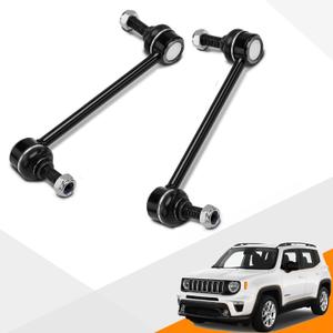 K750909 (Set of 2) Rear Sway Stabilizer Bar End Link Kit Compatible for 2017-2023 Jeep Compass, 2015-2023 Renegade2016-2023 Fiat 500X2023 Dodge Hornet